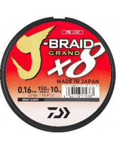 Daiwa J-Braid Grand x8 0.16mm 150m MultiColor